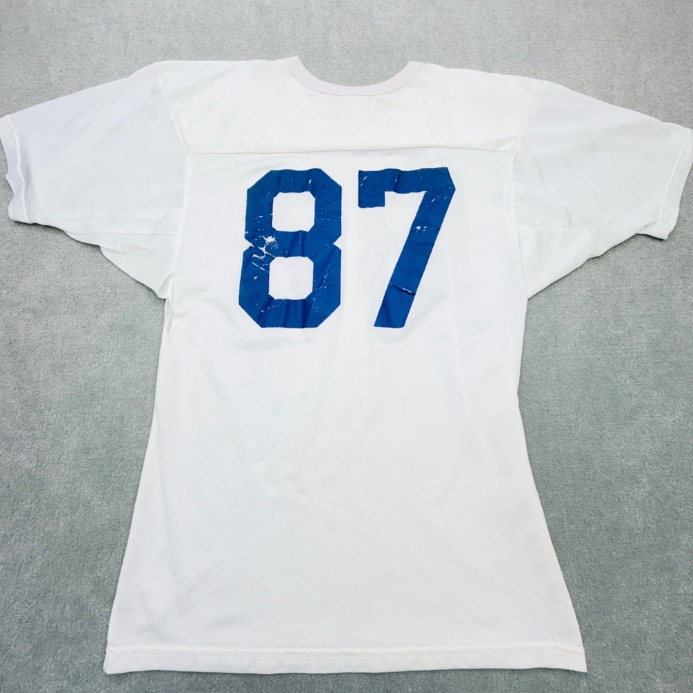 Vintage 80s Wilson Penn State Style Practice Football Jersey #87 USA Made L